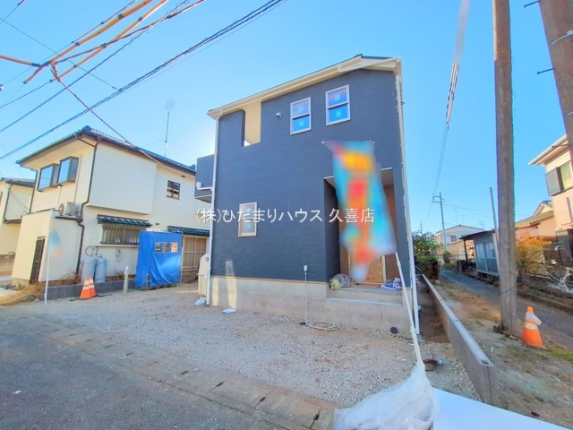 幸手市中　新築一戸建て　リーブルガーデンの外観|2025/10/23　撮影