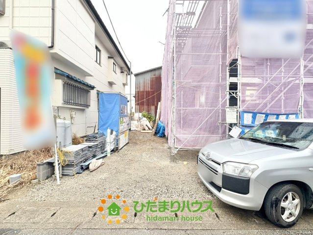 幸手市中　新築一戸建て　リーブルガーデンの駐車場|2025/11/25　撮影
