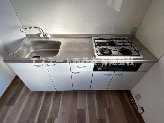 ジュネスMのキッチン|3口コンロ