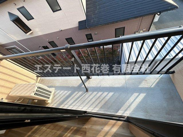 ジュネスMのバルコニー