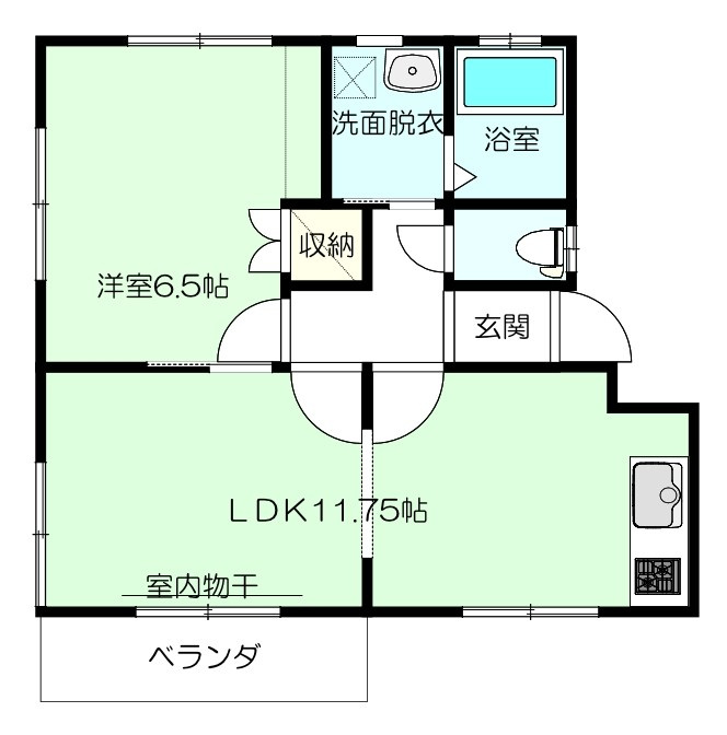 ジュネスMの間取り
