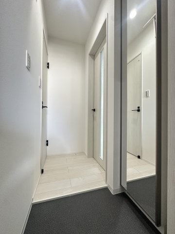 グランツあびこWESTの玄関