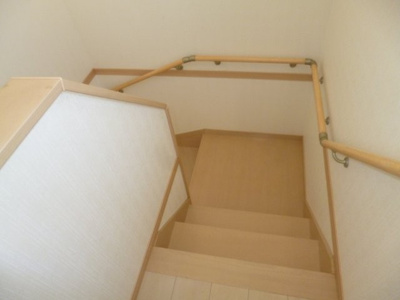 【内装】 | 西阿知町山本貸家 | 階段