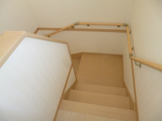 【内装】 | 西阿知町山本貸家 | 階段