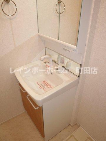 アンジュ座間※初期費用分割あと払いサービス利用可能物件の独立洗面台