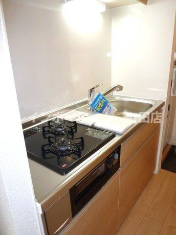 アンジュ座間※初期費用分割あと払いサービス利用可能物件のキッチン