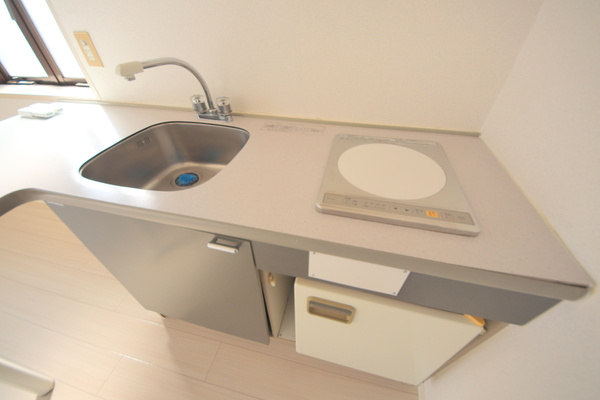 奈良市帝塚山２丁目の賃貸マンションのキッチン