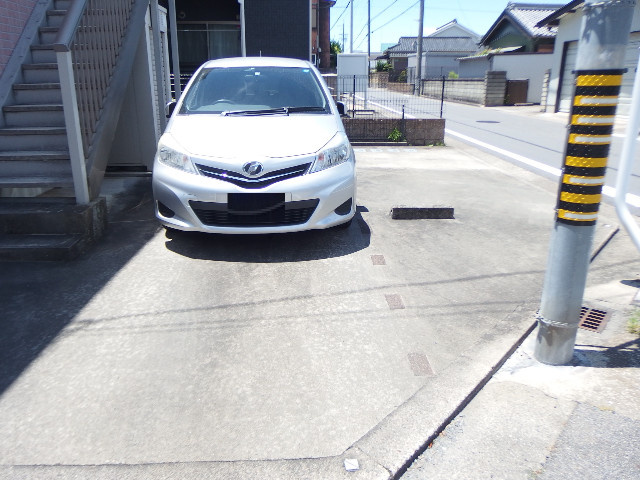 ソレジオ井田の駐車場