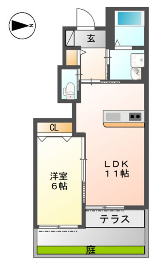 【間取り】 | ユニヴァリィ　ソーエ