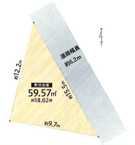 【土地図】 | 都島区内代町4丁目売土地