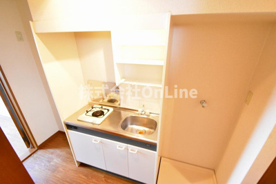 【キッチン】 | ハイツせせらぎ八尾