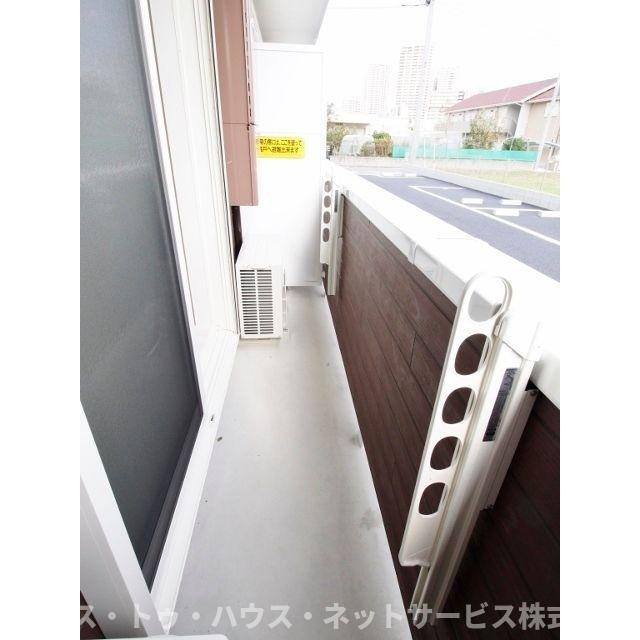 アムール橘のバルコニー