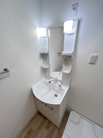 大阪市都島区大東町３丁目のアパートの洗面所