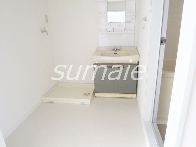 アーベインハイツの洗面所|広い脱衣所！