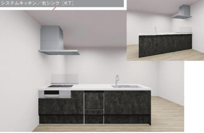 【キッチン】 | タマタウン佐賀駅西Ⅱ | ＊未完成の為、イメージ図となります。