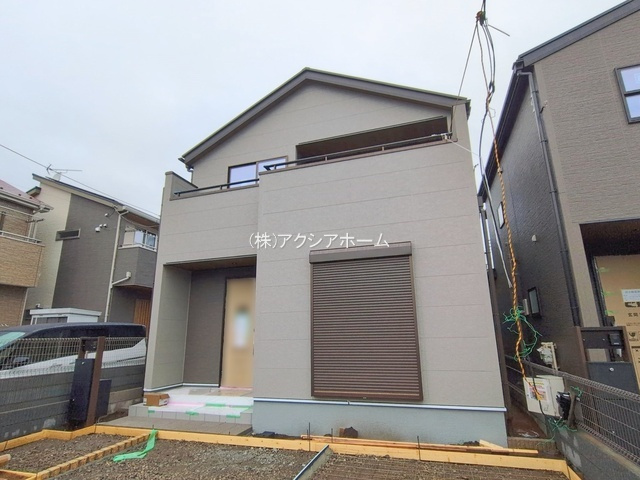 入間市下藤沢2丁目・全2棟　新築一戸建　1号棟　～陽当良好～の外観|現地写真（2025年12月19日撮影）