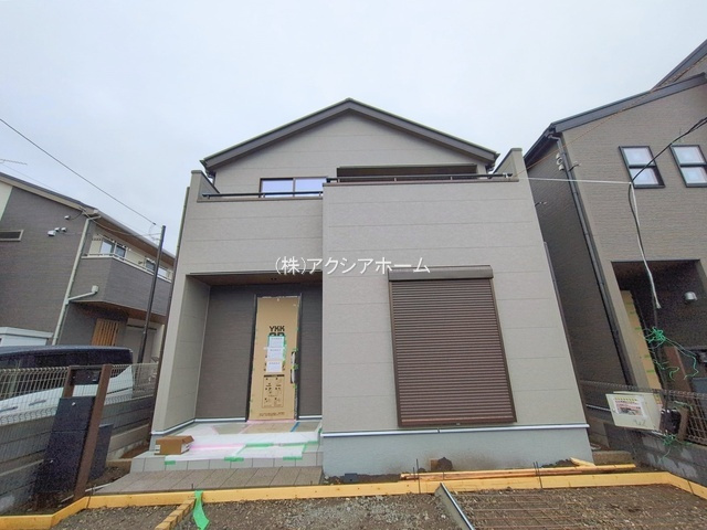 入間市下藤沢2丁目・全2棟　新築一戸建　1号棟　～陽当良好～の外観|現地写真（2025年12月19日撮影）