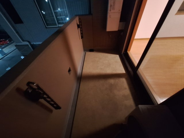 ラテール北戸田のバルコニー