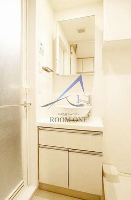 ＰＲＥＭＩＵＭ　ＣＵＢＥ　Ｇ西大井の洗面所|洗面台です。