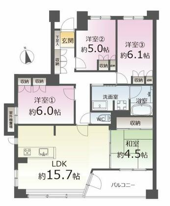 プラウド南小泉