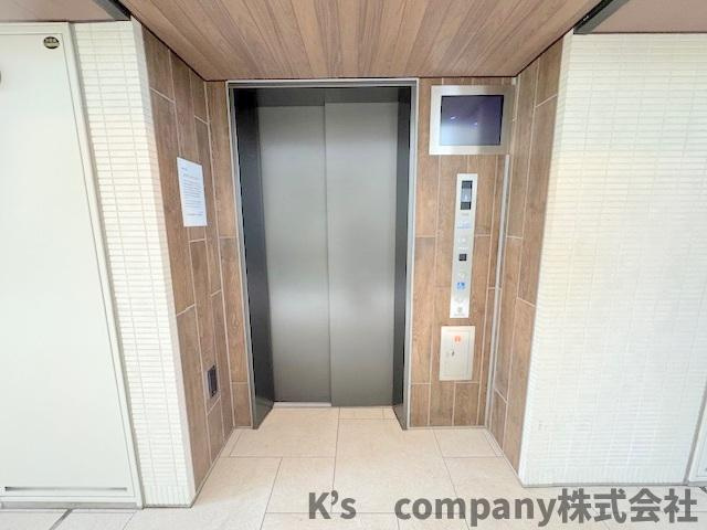 ●藤沢市鵠沼海岸1丁目　クリオ鵠沼海岸グランロア　204号室のその他共用部分|エレベーター☆