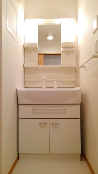 グリーンヴィラージュＣ棟の洗面所|洗面所