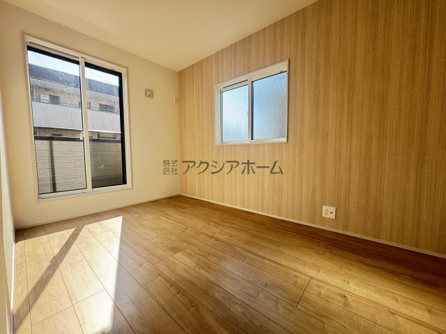 東村山市秋津町4丁目・全7棟　新築一戸建　6号棟の洋室|洋室5.3帖