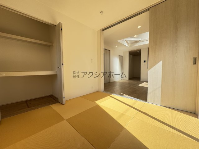 東村山市秋津町4丁目・全7棟　新築一戸建　6号棟の和室|1階和室4.5帖