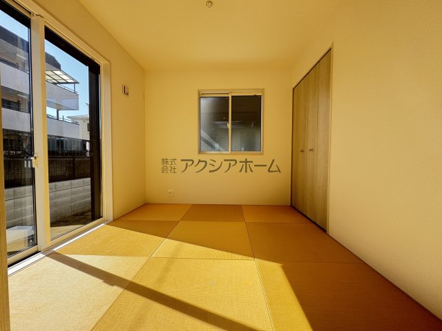 東村山市秋津町4丁目・全7棟　新築一戸建　6号棟の和室|1階和室4.5帖