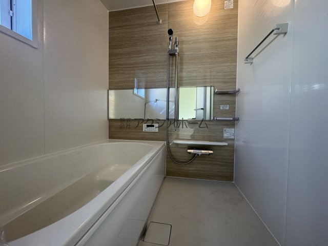 東村山市秋津町4丁目・全7棟　新築一戸建　6号棟の浴室|1坪サイズ・浴室乾燥機付ユニットバス