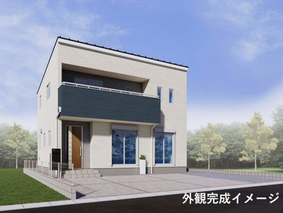 【外観パース】 | 久喜市西28区画　新築戸建　全28棟　5号棟 | 5号棟