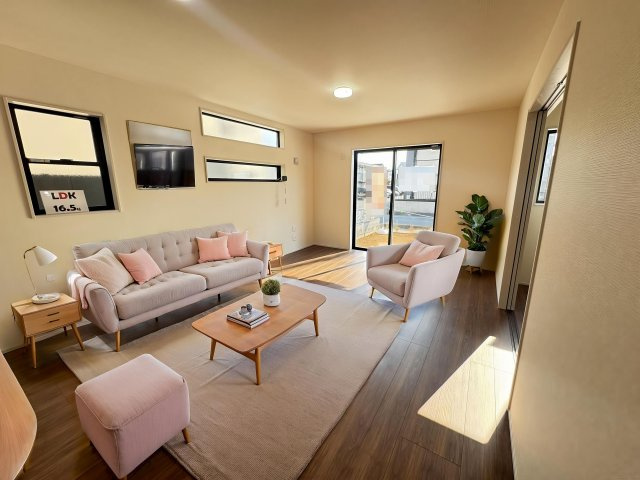 入間市下藤沢2丁目・全2棟　新築一戸建　2号棟　～陽当良好～の外観|2026年2月26日撮影