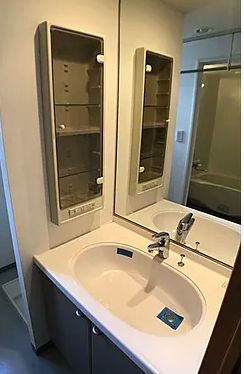 【独立洗面台】 | レヴィーナ東京八重洲通り | 独立洗面化粧台が付いています