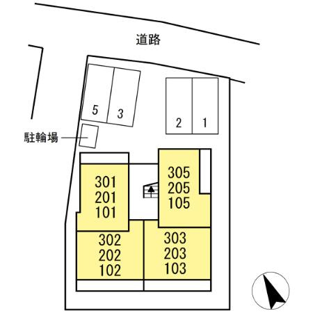 ビューハウス77の間取り