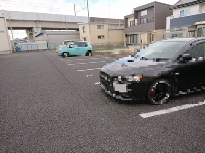【駐車場】 | クレスト雅 Ｂ | 駐車場