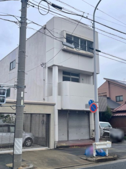 南区明治2丁目戸建の外観|南向き　整形地