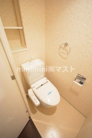 ルクレ難波　(旧：CASSIA難波)のトイレ