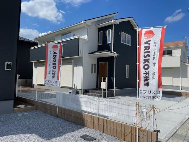 リーブルガーデン鹿沼市千渡第8　新築一戸建ての外観|外はこのようになっています