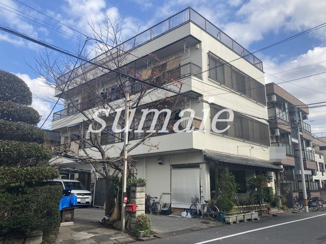 山野ビルの外観|閑静な住宅街にあるマンションです☆