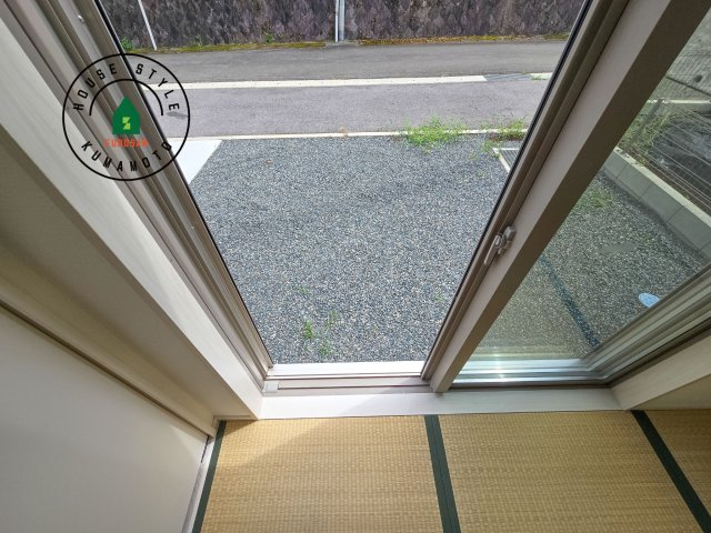 熊本市東区戸島7丁目第2-1棟（1号棟）　の展望|窓から緑が見える物件も魅力的です。