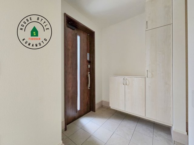 熊本市東区戸島7丁目第2-1棟（1号棟）　の内観：施工例|二重ロックでしっかり防犯対策ができます。