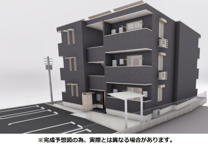 ビューハウス77の外観パース