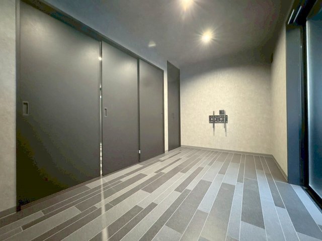 Jinパレス井高野の寝室