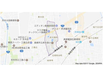 【地図】 | ツインコート高槻