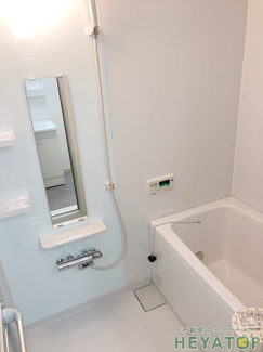 【浴室】 | 追焚き機能付きお風呂（同仕様写真）