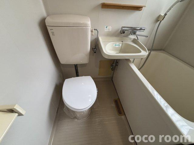 コーポ道原の洗面所