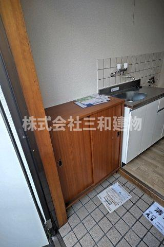 ＭＩハイツの玄関