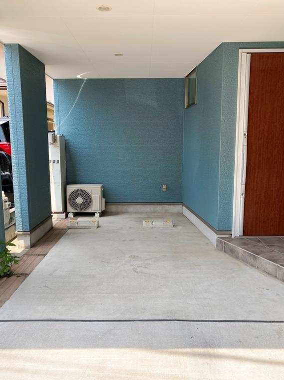 東尾久戸建の駐車場