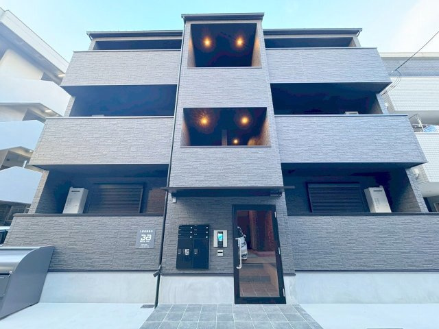 Jinパレス井高野の外観