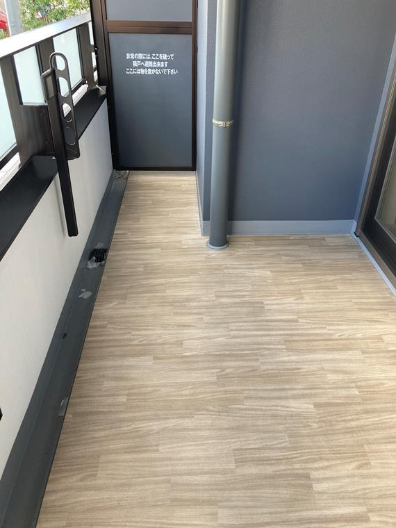 プラウド板橋区役所前のバルコニー